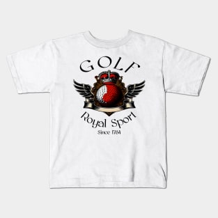 Golf Royal Sport Kids T-Shirt